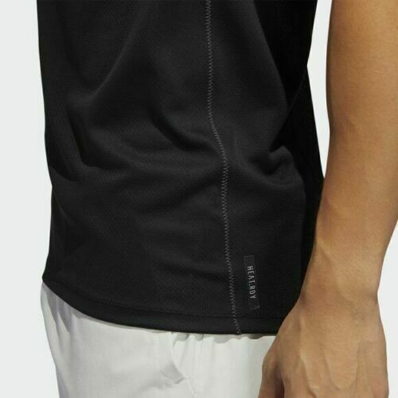 adidas FM2088 Mens Sz Small Tech Training Sleeveless HEAT.RDY Running Tank Black - Picture 6 of 11
